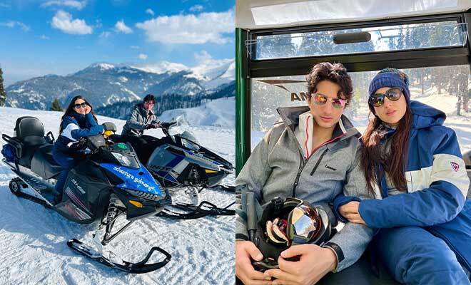 Sara Ali Khan Enjoys Snow Jet Skiing With Brother Ibrahim Ali Khan In Kashmir. See Pics