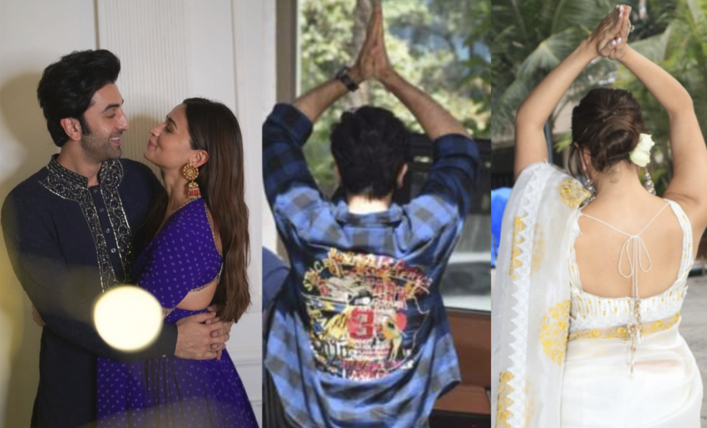Alia Bhatt Has The Cutest Reaction To Ranbir Kapoor Copying His ‘Gangubai Kathiawadi’ Namaste Pose Alia Bhatt Has The Cutest Reaction To Ranbir Kapoor Copying His ‘Gangubai Kathiawadi’ Namaste Pose