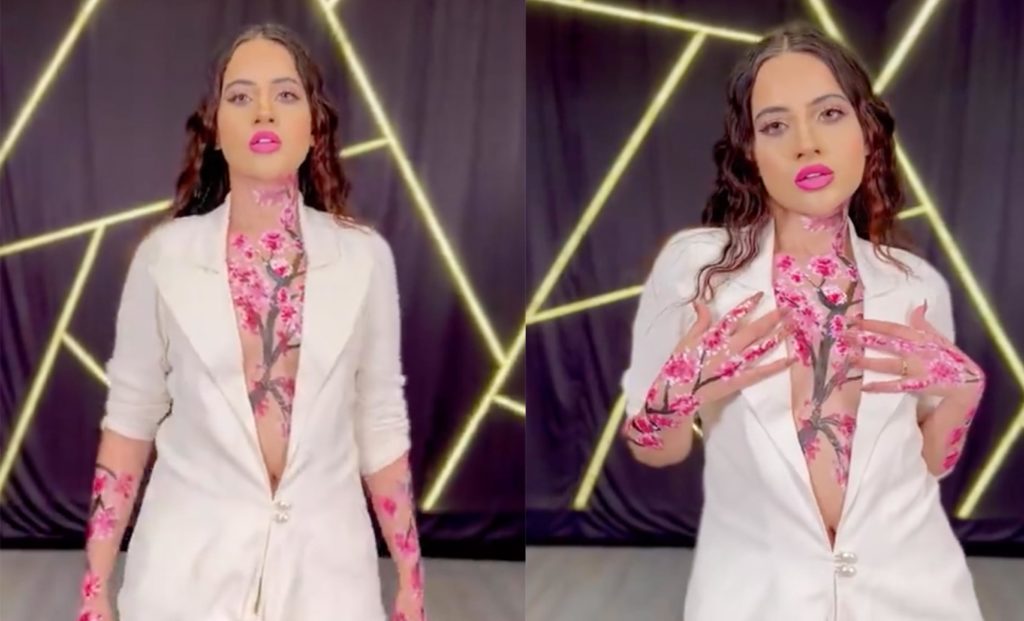 Urfi Javed’s Experiments With Body Paint Suggest She’s Perfect For ‘Euphoria’ High