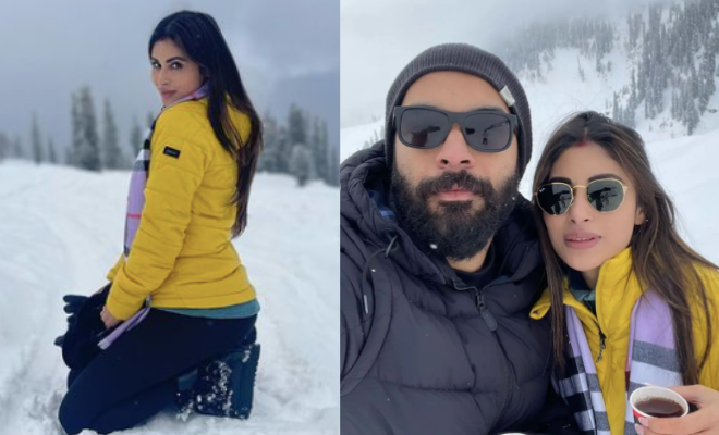 Mouni Roy Is Loving The Haseen Vadiyan Of Kashmir With Husband Suraj Nambiar. Take A Look At Their Honeymoon Pics