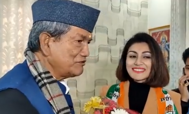 ‘Golmaal’ Actor Rimi Sen Joins Congress Just Ahead Of Uttarakhand Assembly Elections