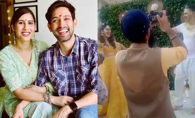 Vikrant Massey And Sheetal Thakur’s Haldi Ceremony Looks Fun As They Groove To ‘Desi Girl’, We Are Loving This Jodi!