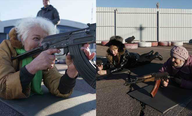Babushka Battalion, Group Of Older Ukrainian Women, Are All Set To Fight Off Russian Troops Invading Ukraine