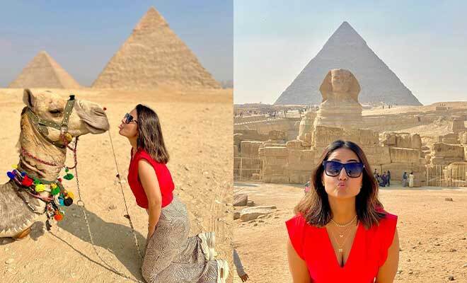 Hina Khan Is Touring Egypt And She’s Found The Perfect Travel Buddy