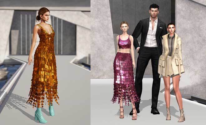 Technology Met Style At The New York Fashion Week 2022, With Designer Jonathan Simkhai Showcasing His Collection In Metaverse