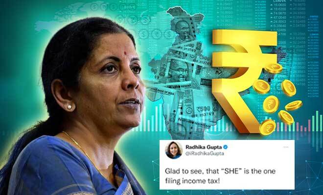 Nirmala Sitharaman Acknowledges Women Taxpayers By Using Feminine Pronouns While Presenting 2022 Union Budget. Twitter And We Love It!