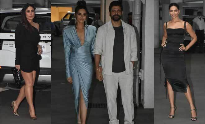 shibani-dandekar-farhan-akhtar-wedding-bash-ritesh-sidhwani-party-deepika-ananya-kareena-karisma