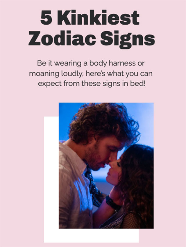 5 Zodiac Signs That Are Kinky In Bed