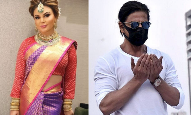“Shame On You”, Says Rakhi Sawant To Trolls Who Attacked Shah Rukh Khan Over The Viral ‘Spitting’ Video