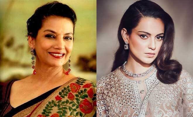 Shabana Azmi Reacts To Kangana Ranaut’s Statement ‘Show Courage By Not Wearing Burqa In Afghanistan’