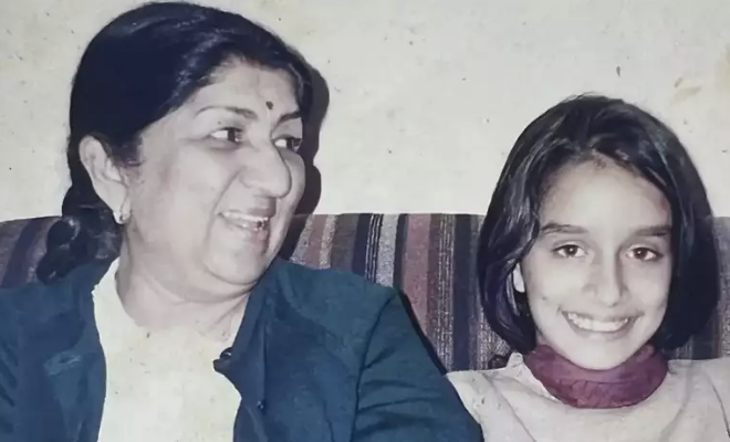 Shraddha Kapoor Mourns Passing Of ‘Aaji’ Lata Mangeshkar With This Sweet Throwback. Did You Know They Were Related?