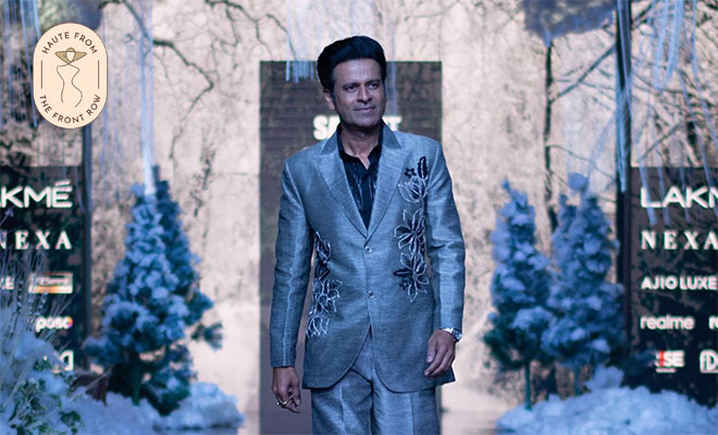 “Walking On The Stage As Myself Is The Biggest Challenge For Me,” Says Manoj Bajpayee, Showstopper For Designer Samant Chauhan