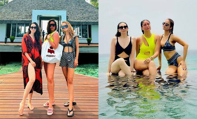 Kareena Kapoor Khan, Natasha Poonawalla, And Karisma Kapoor’s Maldives Vacay Pics Will Make You Daydream About Your Next Girls Trip