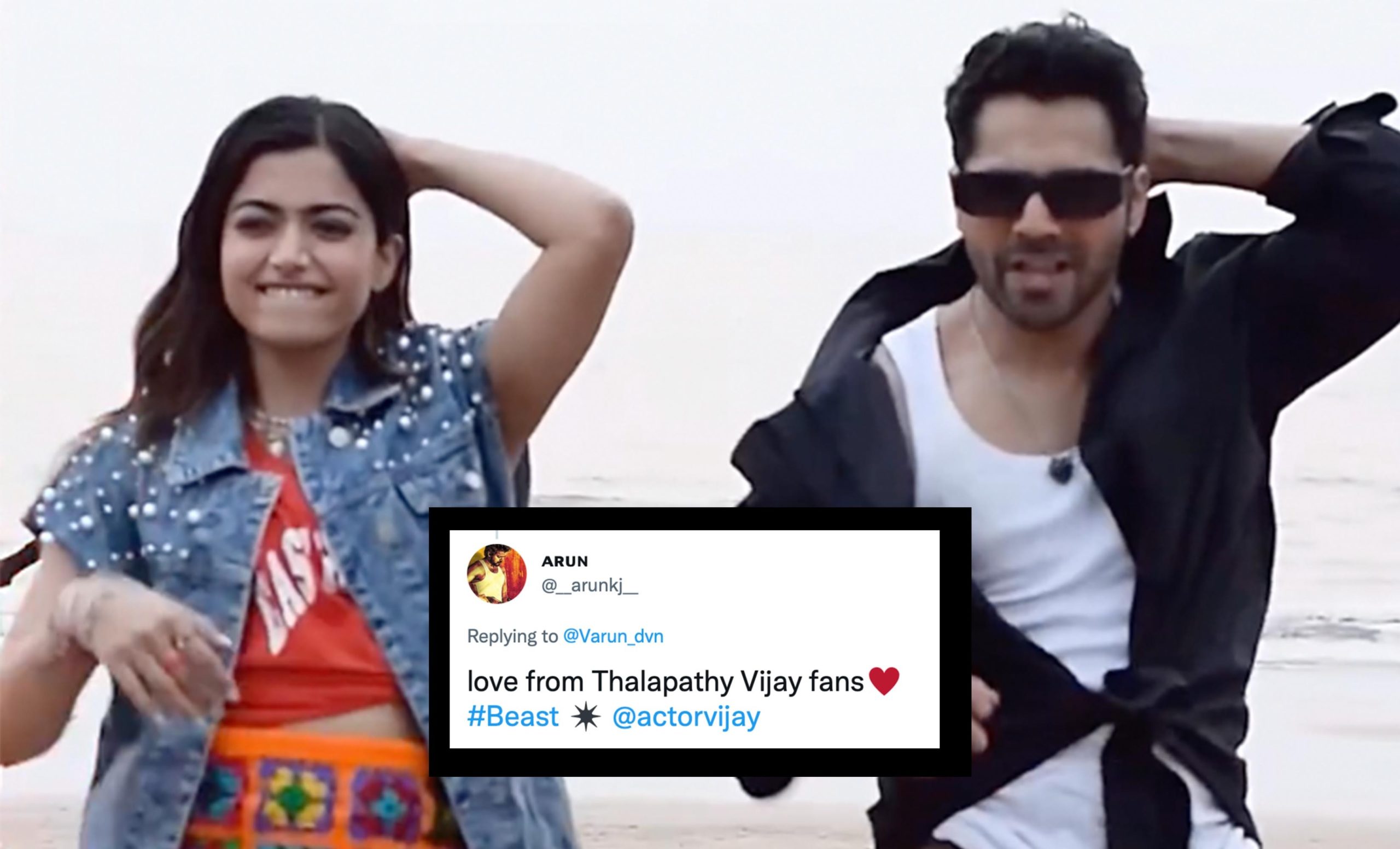 Rashmika Mandanna And Varun Dhawan Dance To Arabic Kuthu And Fans Of Vijay Can’t Help But Gush About Their Moves