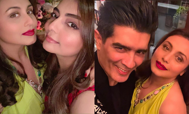 Rani Mukerji Had A Birthday Party Fit For A Queen, Attended By Manish Malhotra, Anil Kapoor, Karan Johar And More