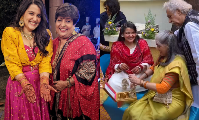 First Pics, Videos From Sanah Kapur And Mayank Pahwa’s Mehendi Are Here, Full Of Love, Blessings And Laughter
