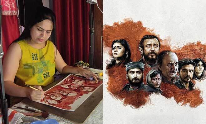 Fan Paints Poster Of ‘The Kashmir Files’ With Her Own Blood, Vivek Agnihotri Shares Pictures