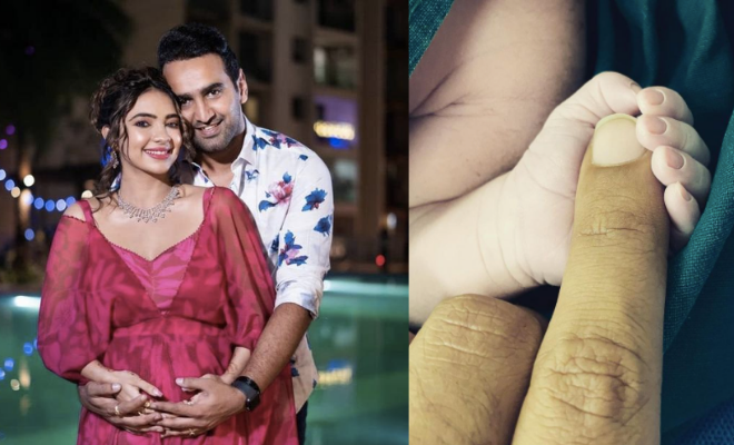 Pooja Banerjee And Sandeep Sejwal Share First Glimpse of Their ‘Gulabo’ Baby Girl. We’re Getting A Serious Baby Fever