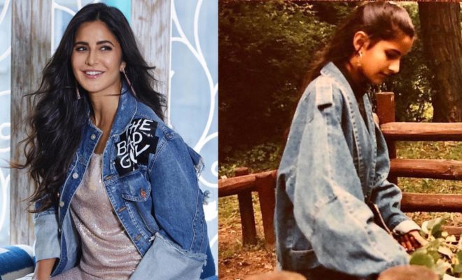 katrina-kaif-throwback-picture-instagram-oversized-denim-jacket-fashion