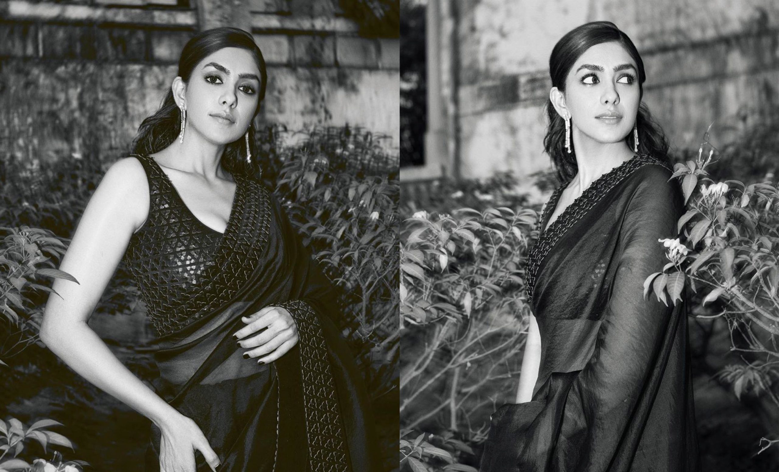 Mrunal Thakur Channels Classic Charm Through This Silk Saree For ‘Jersey’ Promotions. Quite A Dhamakedar Look