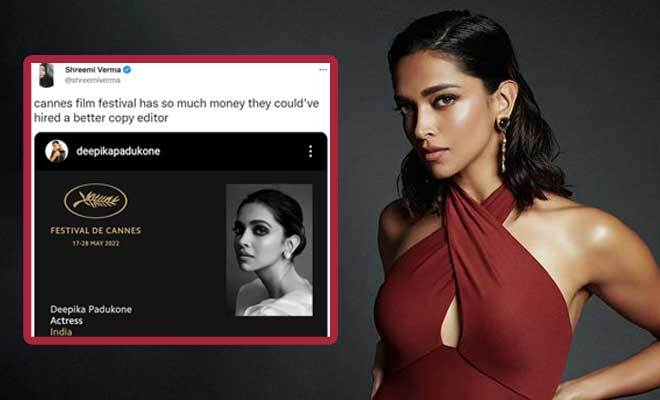 Twitter User Points Out Errors In Deepika Padukone’s Cannes Film Festival Jury Intro. Cannes They Not Hire A Better Writer?!