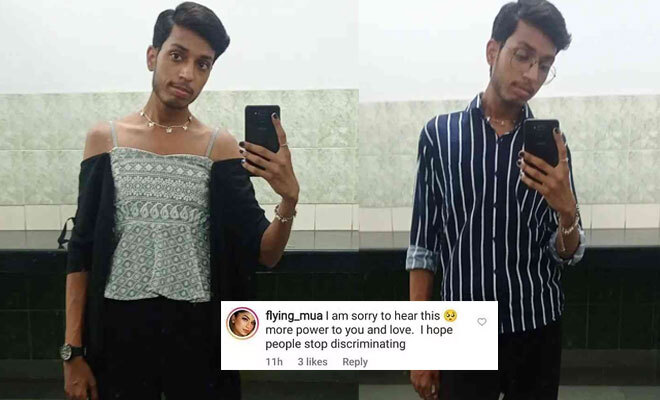 Student Harassed For Wearing ‘Feminine’ Clothes In College, Asked To “Dress Like A Man”. When Will This Moral Policing Stop?