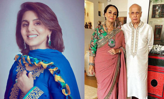 Neetu Kapoor Shares Sweet Post For ‘Samdhan And Samdhiji’ AKA Soni Razdan And Mahesh Bhatt On Their Wedding Anniversary