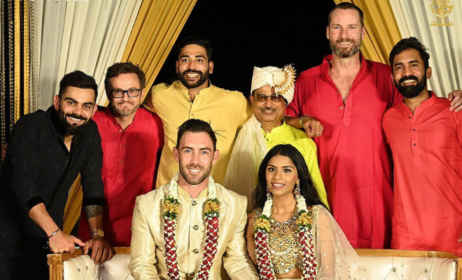 Virat Kohli, Faf du Plessis And More Have Gala Time At Glenn Maxwell And Vini Raman’s Wedding Party. See Pictures Here