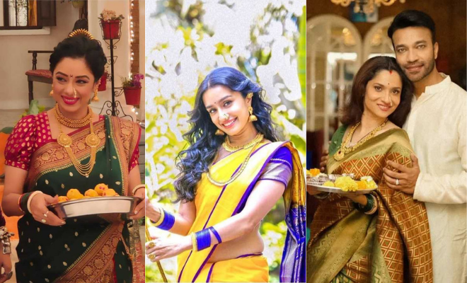 Shraddha Kapoor, Rupali Ganguly, Amitabh Bachchan, And More Celebrate Gudi Padwa 2022, Take A Look At The Pics Shraddha Kapoor, Rupali Ganguly, Amitabh Bachchan, And More Celebrate Gudi Padwa 2022, Take A Look At The Pics