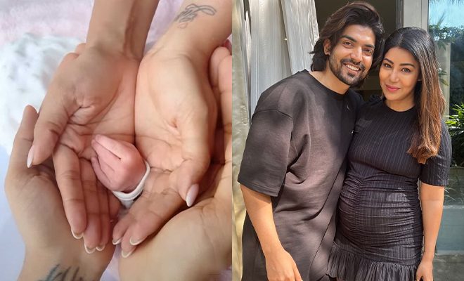 Gurmeet Choudhary And Debina Bonnerjee Welcome A Baby Girl. They Gave Us A Glimpse Of Their Baby’s Little Hands!