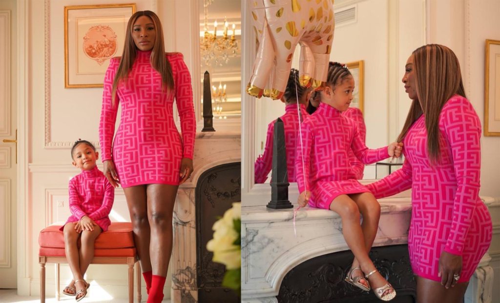 Serena Williams And Daughter Olympia’s Twin And Win Moment Is The Best Thing You’ll See On The Internet Today