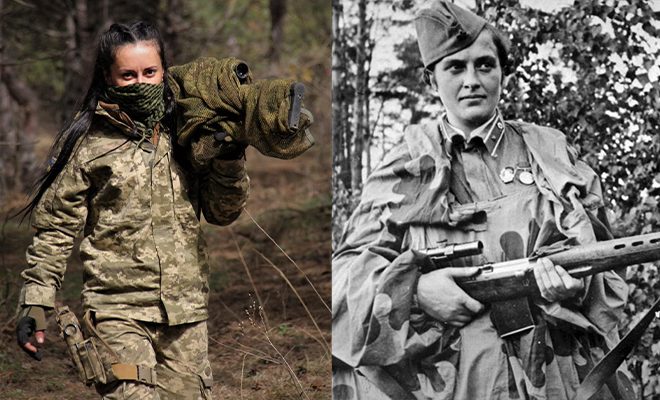Meet ‘Charcoal’, The Ukrainian Sniper Compared To WW 2 Sniper Legend ‘Lady Death’