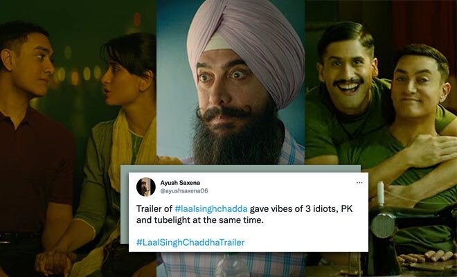 ‘Laal Singh Chaddha’ Trailer: Fans Have A Mixed Reaction, Call Aamir Khan’s Performance A Cross Between His ‘Dhoom 3’ And ‘PK’ Roles