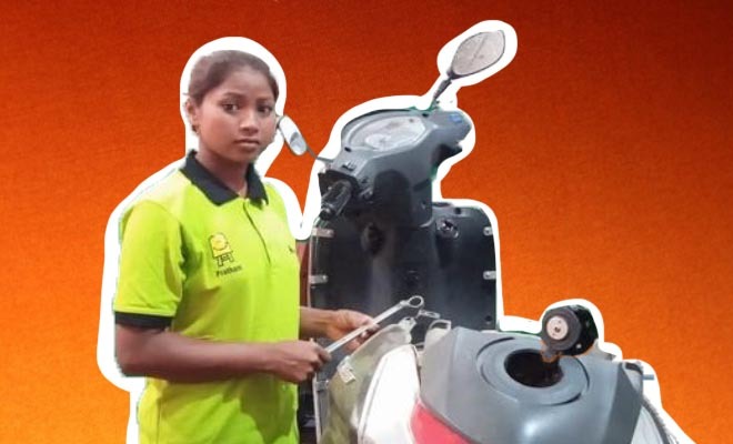Indravati, A Mechanic From Madhya Pradesh Is An Inspiration For Every Girl Who Loves Bikes