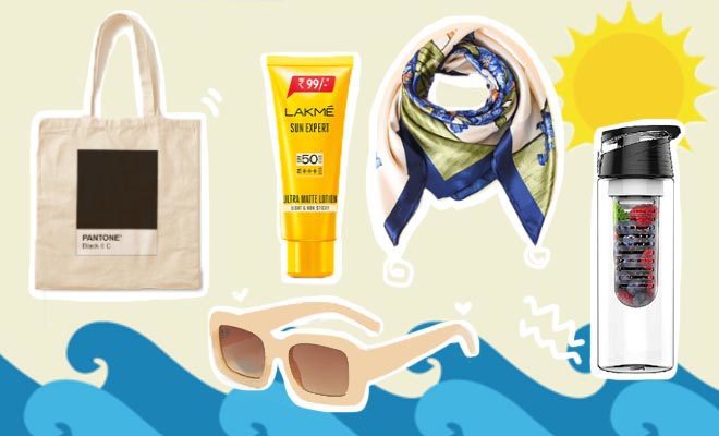sunscreen-bodymist-lip-balm-scarf-summer-essentials-under-inr-2000