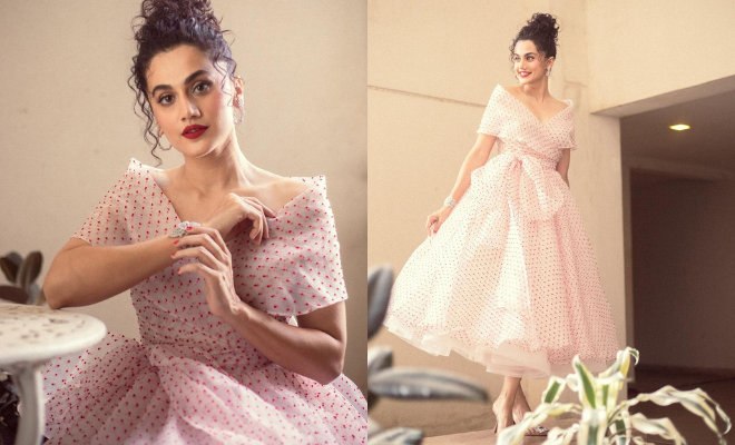 Taapsee Pannu Takes Fashion Inspo From ‘Bridgerton’ And We’re Loving It!
