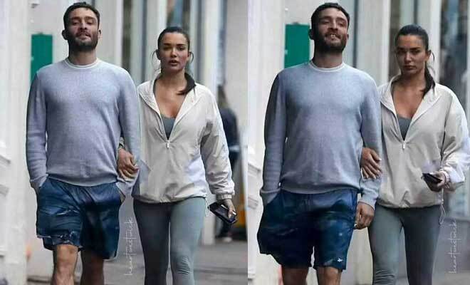 Not Just Gossip, Girl! Rumoured Lovebirds Amy Jackson And Ed Westwick Spotted Out For A Stroll In London