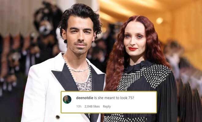 Sophie Turner Gets Mocked For Her Met Gala 2022 Look, Fans Call It A Failed Morticia Addams Cosplay