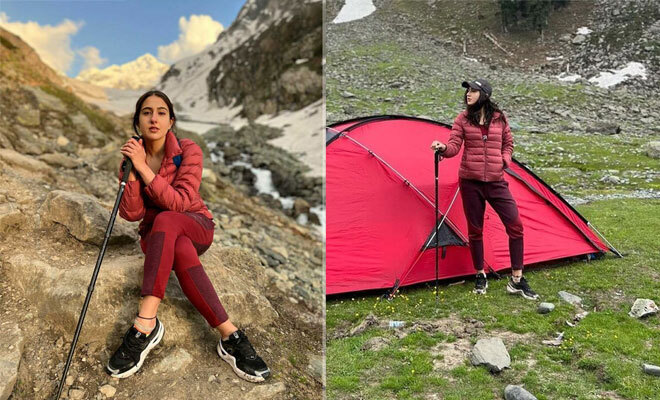 Sara Ali Khan, Currently In Kashmir, Is Giving Even Bear Grylls Competition With Her Trips Into Nature!