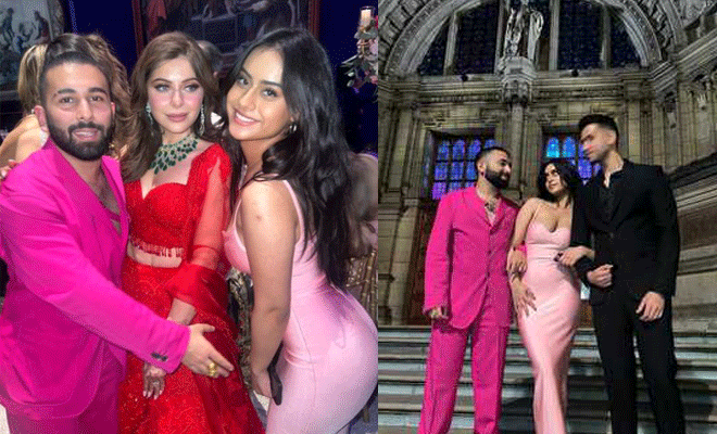 Nysa Devgan Stuns In Pink Bodycon Gown At Kanika Kapoor’s Reception. Janhvi Kapoor, Guru Randhawa, And More React