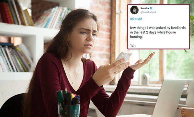 Twitter User Details Her Experience Trying To Rent Apartments In India As A Single Woman