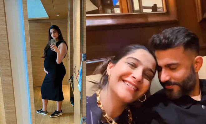 Sonam Kapoor Flaunts Her Baby Bump On Her Instagram Story. A Picture Too Sweet To Be Missed!