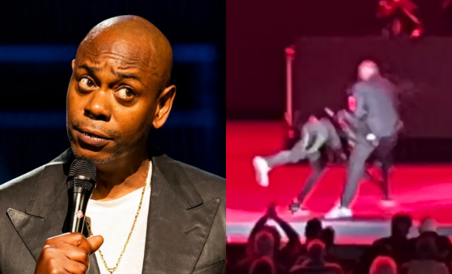Comedian Dave Chapelle Attacked On Stage. Chris Rock Quipped, “Was That Will Smith?”