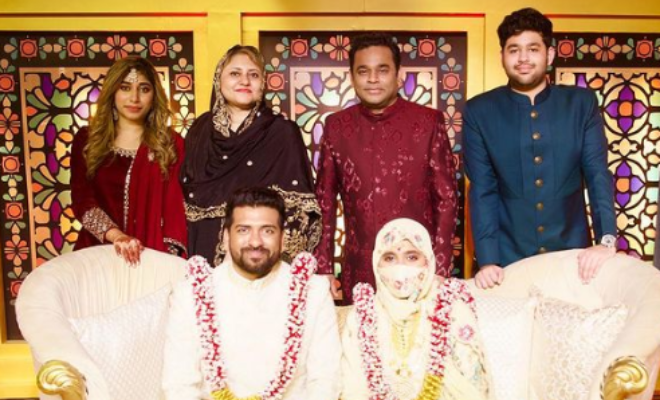 AR Rahman’s Daughter Khatija Rahman Gets Married To Beau Riyasdeen Riyan, Shreya Ghoshal, Neeti Mohan And Others Shower Love On The Couple