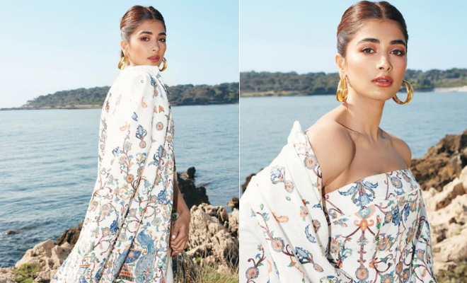 Pooja Hegde Shines In White At Day 2 At The Cannes Film Festival
