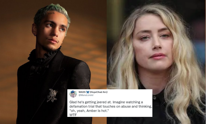 ‘Euphoria’ Actor Dominic Fike Says He Has Visions of Amber Heard Hitting Him, Gets Slammed For Romanticising Abuse