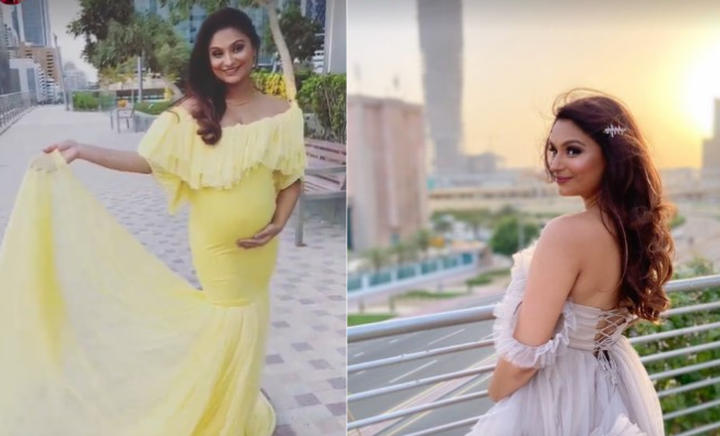 Dimpy Ganguly’s Maternity Photoshoot Pictures With Her Children In Dubai Are Aww-Dorable!