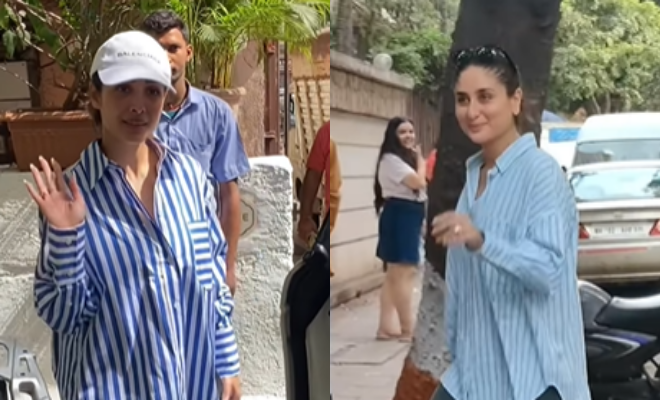 Oversized Shirts Are The Official Dress Code For Summer, Prove BFFs Kareena Kapoor And Malaika Arora