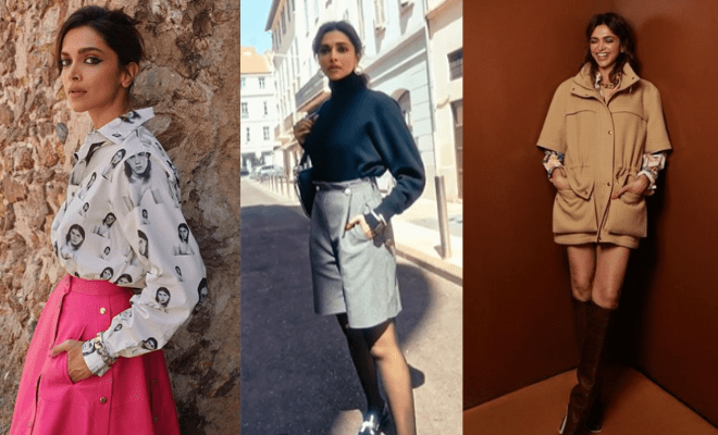 Deepika Padukone Merges Fashion And Function In New Louis Vuitton Outdoor Photoshoot From Cannes