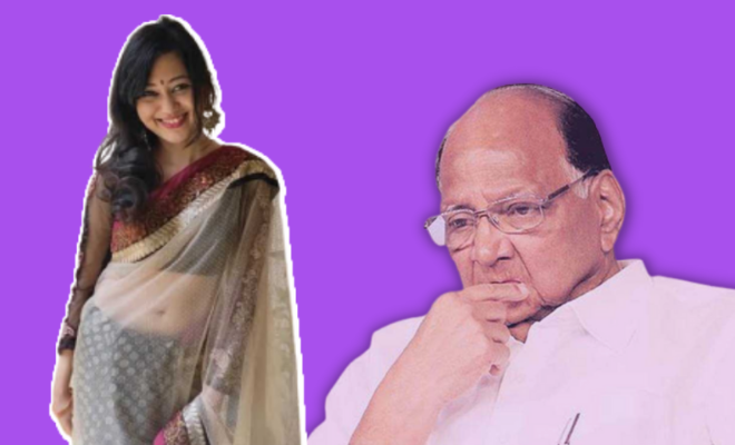 Marathi Actor Ketaki Chitale Booked For Making A Derogatiory Post About Sharad Pawar